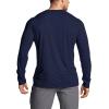 imageCQR Mens UPF50 Sun Protection Shirts Quick Dry Long Sleeve Rash Guard Athletic Running Workout Fishing Cooling ShirtsBasic Operator Navy