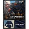 imageCQR Mens UPF50 Sun Protection Shirts Quick Dry Long Sleeve Rash Guard Athletic Running Workout Fishing Cooling ShirtsBasic Operator Navy
