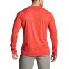 imageCQR Mens UPF50 Sun Protection Shirts Quick Dry Long Sleeve Rash Guard Athletic Running Workout Fishing Cooling ShirtsBasic Rescue Orange