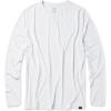 imageCQR Mens UPF50 Sun Protection Shirts Quick Dry Long Sleeve Rash Guard Athletic Running Workout Fishing Cooling ShirtsBasic White