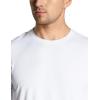 imageCQR Mens UPF50 Sun Protection Shirts Quick Dry Long Sleeve Rash Guard Athletic Running Workout Fishing Cooling ShirtsBasic White