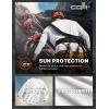 imageCQR Mens UPF50 Sun Protection Shirts Quick Dry Long Sleeve Rash Guard Athletic Running Workout Fishing Cooling ShirtsBasic White