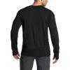 imageCQR Mens UPF50 Sun Protection Shirts Quick Dry Long Sleeve Rash Guard Athletic Running Workout Fishing Cooling ShirtsProtector Black