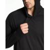 imageCQR Mens UPF50 Sun Protection Shirts Quick Dry Long Sleeve Rash Guard Athletic Running Workout Fishing Cooling ShirtsProtector Hoodie Black