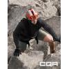 imageCQR Mens UPF50 Sun Protection Shirts Quick Dry Long Sleeve Rash Guard Athletic Running Workout Fishing Cooling ShirtsProtector Hoodie Black