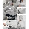 imageCQR Mens UPF50 Sun Protection Shirts Quick Dry Long Sleeve Rash Guard Athletic Running Workout Fishing Cooling ShirtsProtector Hoodie Light Grey