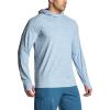 imageCQR Mens UPF50 Sun Protection Shirts Quick Dry Long Sleeve Rash Guard Athletic Running Workout Fishing Cooling ShirtsProtector Hoodie Ocean