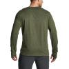 imageCQR Mens UPF50 Sun Protection Shirts Quick Dry Long Sleeve Rash Guard Athletic Running Workout Fishing Cooling ShirtsProtector Soil Green