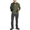 imageCQR Mens UPF50 Sun Protection Shirts Quick Dry Long Sleeve Rash Guard Athletic Running Workout Fishing Cooling ShirtsProtector Soil Green