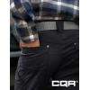 imageCQR Mens Vent Stretch Pants Quick Dry Lightweight Casual Cargo Pants Water Resistant StraightFit Utility Work Pants