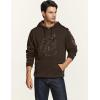 imageCQR Mens Winter Fleece Pullover Hoodies Thermal Long Sleeve Hooded Sweatshirt CottonBlend OutdoorTactical ShirtsFleece Camo Hoodie Brown