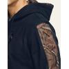 imageCQR Mens Winter Fleece Pullover Hoodies Thermal Long Sleeve Hooded Sweatshirt CottonBlend OutdoorTactical ShirtsFleece Camo Hoodie Navy