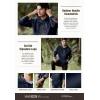 imageCQR Mens Winter Fleece Pullover Hoodies Thermal Long Sleeve Hooded Sweatshirt CottonBlend OutdoorTactical ShirtsFleece Camo Hoodie Navy
