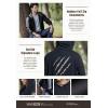 imageCQR Mens Winter Fleece Pullover Hoodies Thermal Long Sleeve Hooded Sweatshirt CottonBlend OutdoorTactical ShirtsFleece Fullzip Hoodie Black