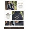 imageCQR Mens Winter Fleece Pullover Hoodies Thermal Long Sleeve Hooded Sweatshirt CottonBlend OutdoorTactical ShirtsFleece Fullzip Hoodie Charcoal Heather