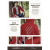 imageCQR Mens Winter Fleece Pullover Hoodies Thermal Long Sleeve Hooded Sweatshirt CottonBlend OutdoorTactical ShirtsFleece Fullzip Hoodie Red