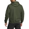 imageCQR Mens Winter Fleece Pullover Hoodies Thermal Long Sleeve Hooded Sweatshirt CottonBlend OutdoorTactical ShirtsFleece Ripstop Pannel Fullzip Olive