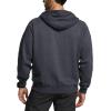 imageCQR Mens Winter Fleece Pullover Hoodies Thermal Long Sleeve Hooded Sweatshirt CottonBlend OutdoorTactical ShirtsFleece Tactical Fullzip Charcoal