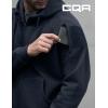 imageCQR Mens Winter Fleece Pullover Hoodies Thermal Long Sleeve Hooded Sweatshirt CottonBlend OutdoorTactical ShirtsFleece Tactical Fullzip Navy