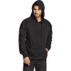 imageCQR Mens Winter Fleece Pullover Hoodies Thermal Long Sleeve Hooded Sweatshirt CottonBlend OutdoorTactical ShirtsFleece Tactical Hoodie Black