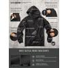 imageCQR Mens Winter Fleece Pullover Hoodies Thermal Long Sleeve Hooded Sweatshirt CottonBlend OutdoorTactical ShirtsFleece Tactical Hoodie Black