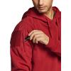imageCQR Mens Winter Fleece Pullover Hoodies Thermal Long Sleeve Hooded Sweatshirt CottonBlend OutdoorTactical ShirtsFleece Tactical Hoodie Red
