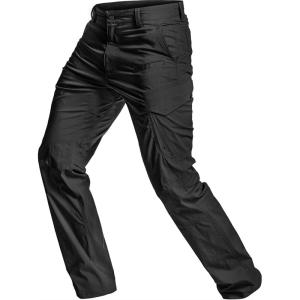 imageCQR Mens Quick Dry Tactical Pants Water Resistant Outdoor Pants Lightweight Stretch Cargo Work Hiking PantsRunyon Cargo Pants Black