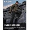 imageCQR Mens Active Flex Tactical Pants Water Resistant Lightweight Stretch Cargo Work Hiking PantsSierra Black