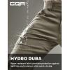imageCQR Mens Active Flex Tactical Pants Water Resistant Lightweight Stretch Cargo Work Hiking PantsSierra Sandstorm