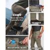 imageCQR Mens Active Flex Tactical Pants Water Resistant Lightweight Stretch Cargo Work Hiking PantsSierra Sandstorm