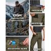 imageCQR Mens Active Flex Tactical Pants Water Resistant Lightweight Stretch Cargo Work Hiking PantsSierra Soil Green