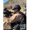 imageCQR Mens Combat Shirt Tactical 14 Zip Long Sleeve Military BDU Shirts Camo EDC Top with PocketsMilitary Shirts Coyote