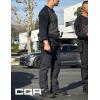 imageCQR Mens Combat Shirt Tactical 14 Zip Long Sleeve Military BDU Shirts Camo EDC Top with PocketsMilitary Shirts Olive Green