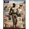 imageCQR Mens Combat Shirt Tactical 14 Zip Long Sleeve Military BDU Shirts Camo EDC Top with PocketsRaider Cougar