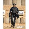 imageCQR Mens Combat Shirt Tactical 14 Zip Long Sleeve Military BDU Shirts Camo EDC Top with PocketsRaider Operator Navy