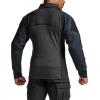 imageCQR Mens Combat Shirt Tactical 14 Zip Long Sleeve Military BDU Shirts Camo EDC Top with PocketsRaider Operator Navy
