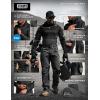 imageCQR Mens Combat Shirt Tactical 14 Zip Long Sleeve Military BDU Shirts Camo EDC Top with PocketsRaider Pro Black