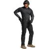 imageCQR Mens Combat Shirt Tactical 14 Zip Long Sleeve Military BDU Shirts Camo EDC Top with PocketsRaider Pro Charcoal
