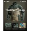 imageCQR Mens Combat Shirt Tactical 14 Zip Long Sleeve Military BDU Shirts Camo EDC Top with PocketsRaider Pro Green Kelp