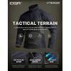 imageCQR Mens Combat Shirt Tactical 14 Zip Long Sleeve Military BDU Shirts Camo EDC Top with PocketsRaider Pro Operator Navy