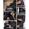 imageCQR Mens Combat Shirt Tactical 14 Zip Long Sleeve Military BDU Shirts Camo EDC Top with PocketsRaider Pro Operator Navy