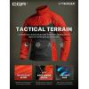 imageCQR Mens Combat Shirt Tactical 14 Zip Long Sleeve Military BDU Shirts Camo EDC Top with PocketsRaider Pro Rescue Orange