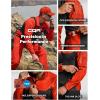imageCQR Mens Combat Shirt Tactical 14 Zip Long Sleeve Military BDU Shirts Camo EDC Top with PocketsRaider Pro Rescue Orange