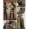 imageCQR Mens Combat Shirt Tactical 14 Zip Long Sleeve Military BDU Shirts Camo EDC Top with PocketsRaider Pro Soil Green