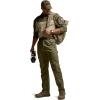 imageCQR Mens Combat Shirt Tactical 14 Zip Long Sleeve Military BDU Shirts Camo EDC Top with PocketsRaider Pro Soil Green