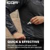 imageCQR Mens Combat Shirt Tactical 14 Zip Long Sleeve Military BDU Shirts Camo EDC Top with PocketsRaider Pro Utility Camo Black