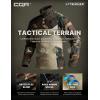 imageCQR Mens Combat Shirt Tactical 14 Zip Long Sleeve Military BDU Shirts Camo EDC Top with PocketsRaider Pro Woodland