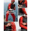 imageCQR Mens Combat Shirt Tactical 14 Zip Long Sleeve Military BDU Shirts Camo EDC Top with PocketsRaider Rescue Orange