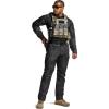 imageCQR Mens Combat Shirt Tactical 14 Zip Long Sleeve Military BDU Shirts Camo EDC Top with PocketsRaider Utility Camo Black