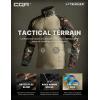 imageCQR Mens Combat Shirt Tactical 14 Zip Long Sleeve Military BDU Shirts Camo EDC Top with PocketsRaider Woodland